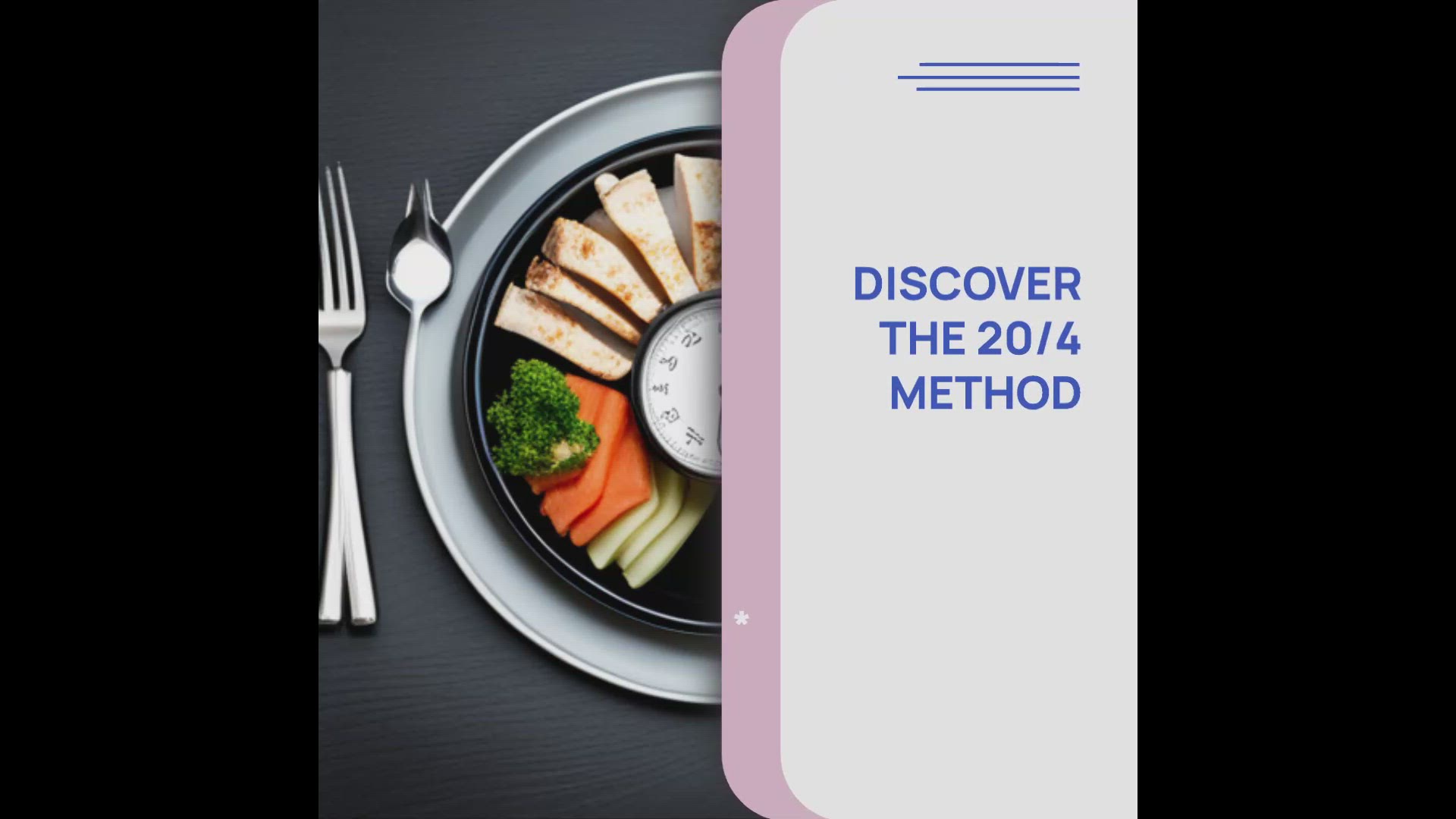 'Video thumbnail for The 20/4 Method Intermittent Fasting Made Simple'