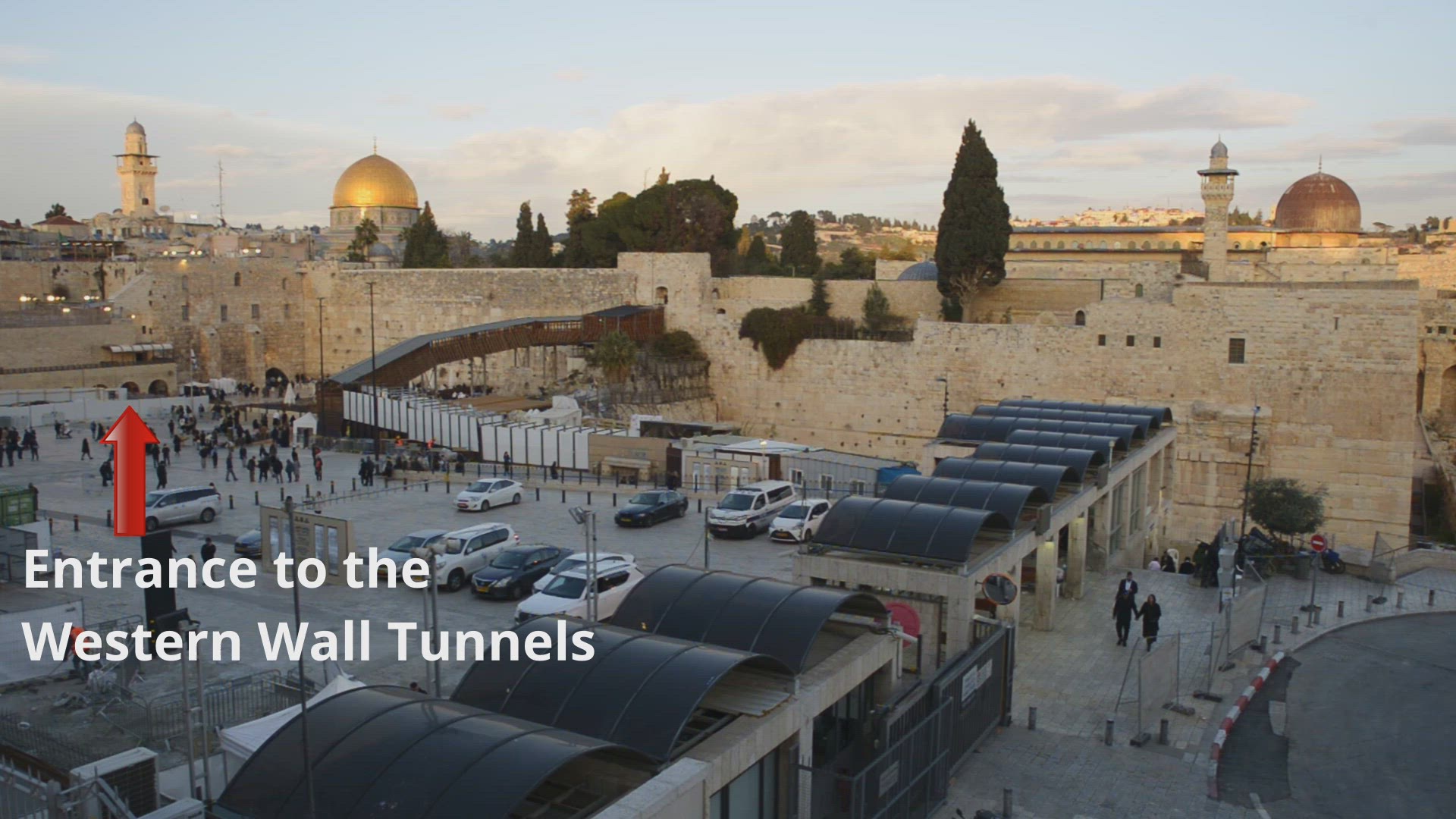 'Video thumbnail for Western Wall Tunnels'