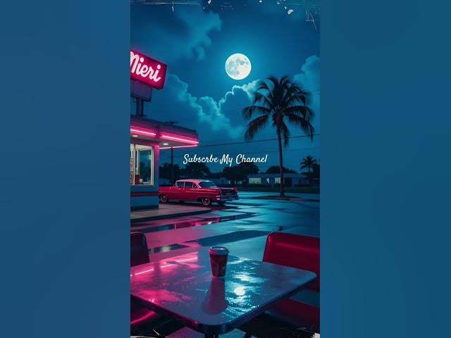 Video thumbnail for Midnight Sukoon 🌙 | Retro Diner Aesthetic ✨ #shorts #subscribe