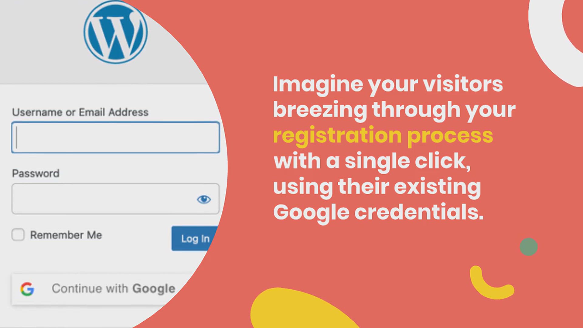 'Video thumbnail for How to Add One-Click Login With Google in WordPress'
