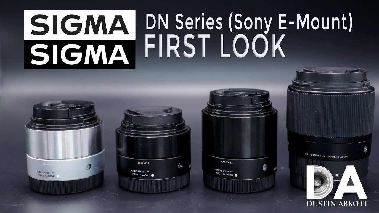 Sigma 16mm, 30mm, and 56mm f/1.4 DC DN Contemporary Lenses Kit (Sony E)