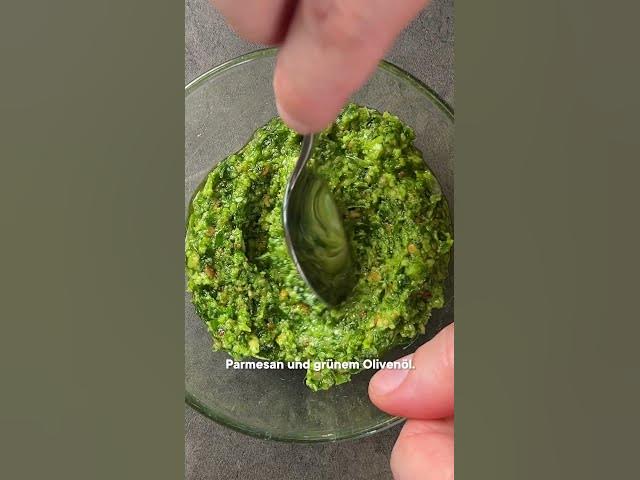 'Video thumbnail for Das PERFEKTE Pesto für den Frühling 🌱 #shorts'