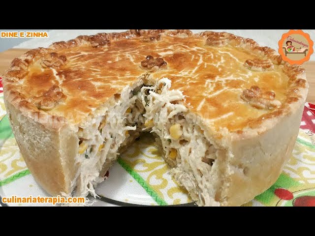 'Video thumbnail for Empadão de Frango Super Fácil - Culinária Terapia por Dyne e Zinha'