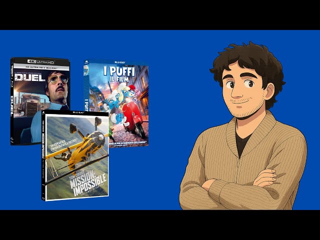 Video thumbnail for Dal 4k di Duel (Spielberg) al Blu-ray di The final reckoning - Unboxing Plaion Pictures ottobre 2025