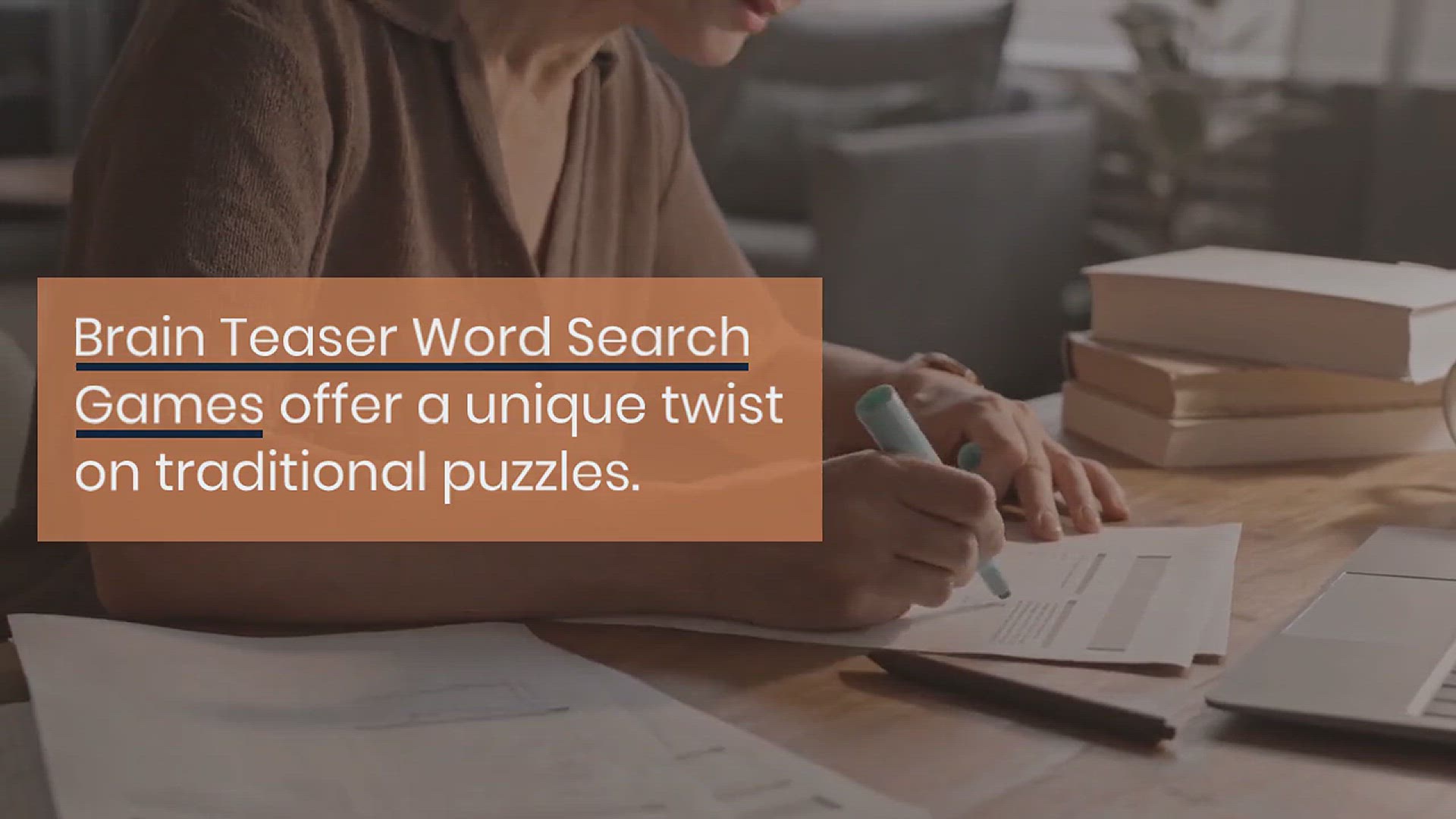 'Video thumbnail for Brain Teaser Word Search Games'