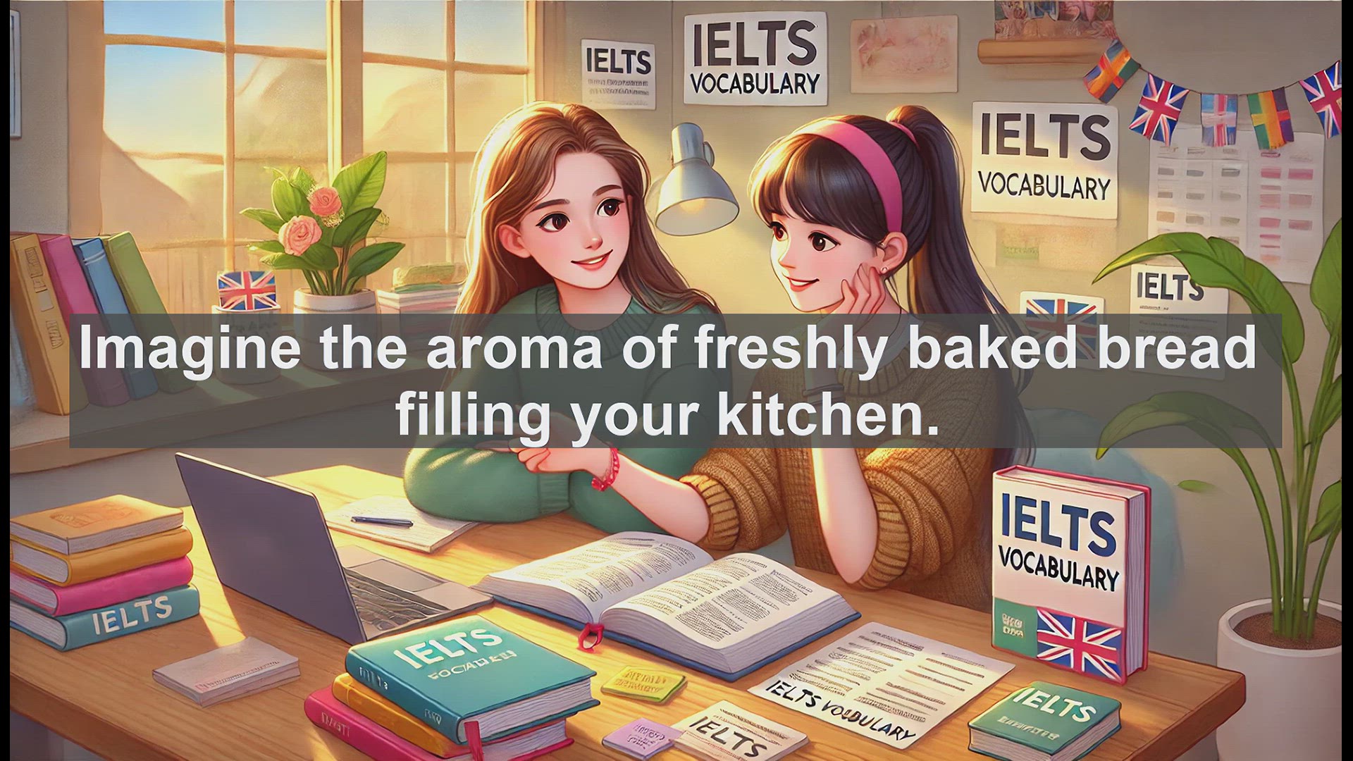 'Video thumbnail for 2500 Must Know IELTS 5.5 Vocabulary - Learn the Word 'Bake' for IELTS: Definition, Usage, and Examples'