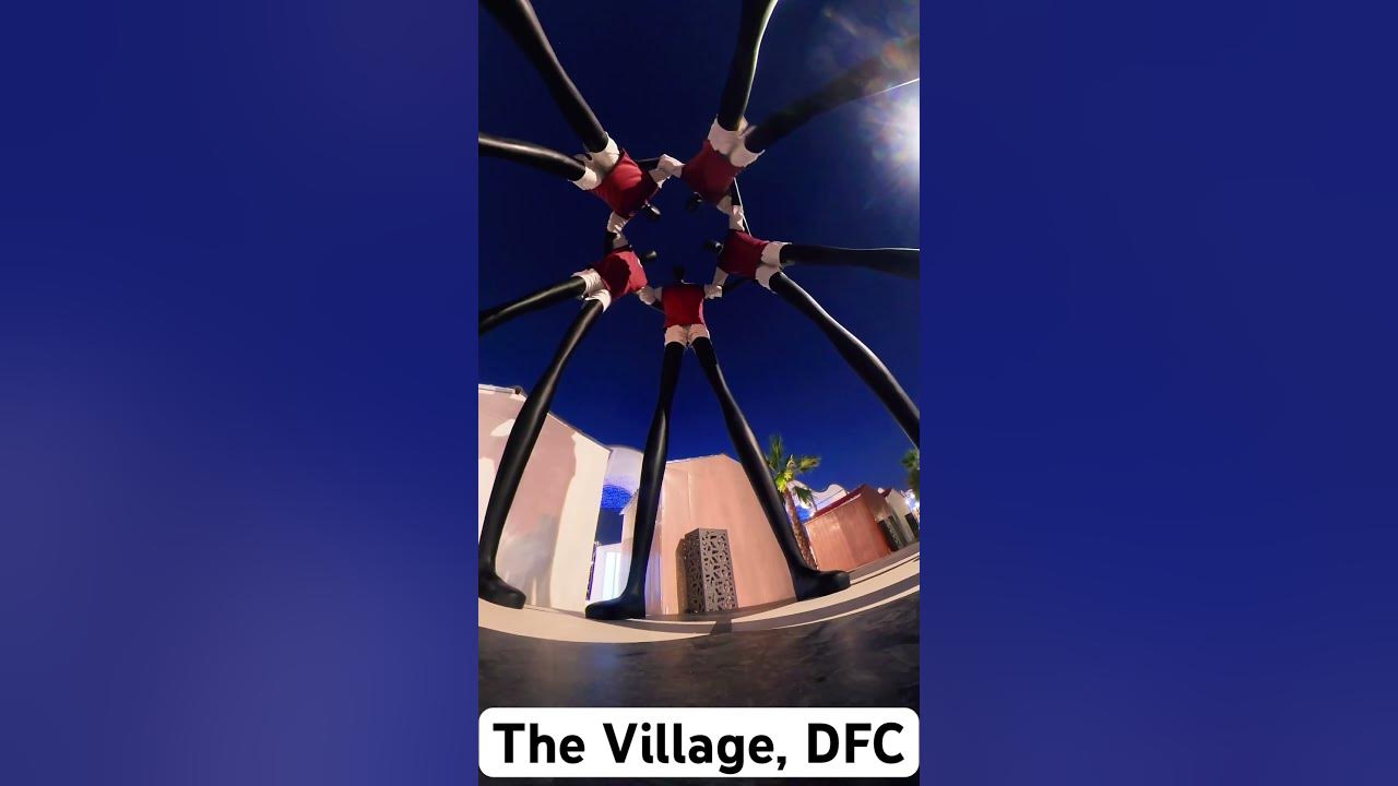 Video thumbnail for Surrounded by Giants… No way out 😳 #TheVillage #DohaFestivalCity