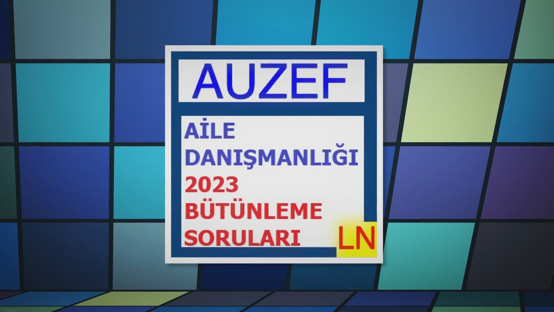 'Video thumbnail for Aile Danışmanlığı 2023 Bütünleme Soruları ve Cevapları '