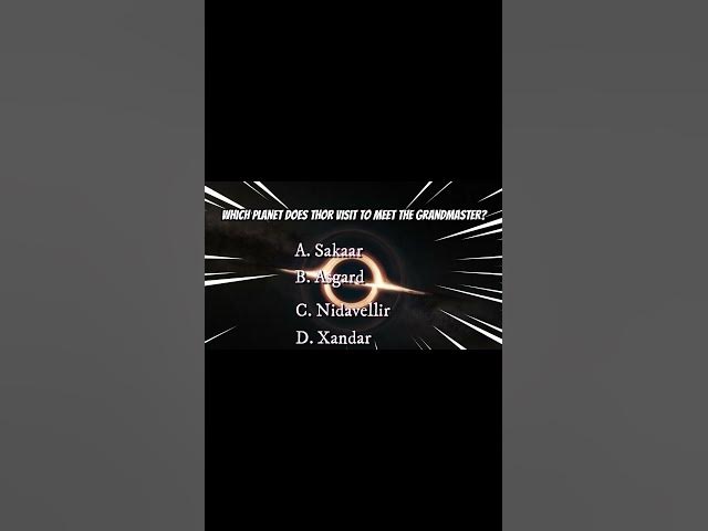 Video thumbnail for Ultimate MCU Quiz: Test Your Knowledge of Marvel’s Hidden Details!   #ironman  #thor  #marvelfans