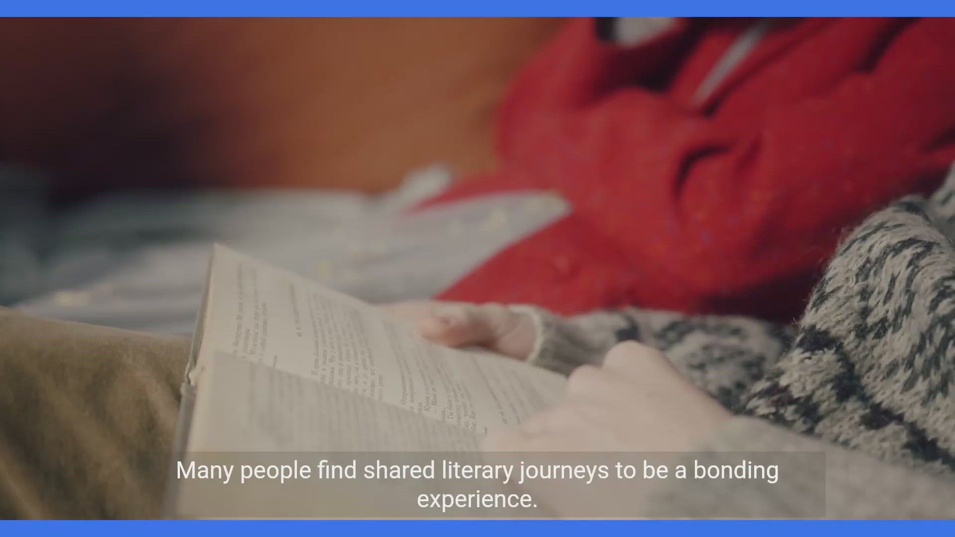 'Video thumbnail for The Power of Shared Literary Journeys in Relationships'
