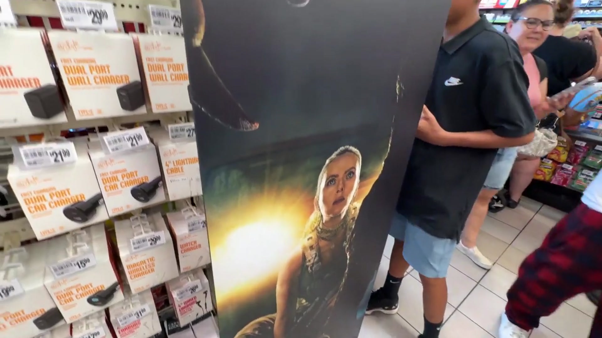 'Video thumbnail for Jurassic World Rebirth 7-Eleven Takeover in Burbank, California'
