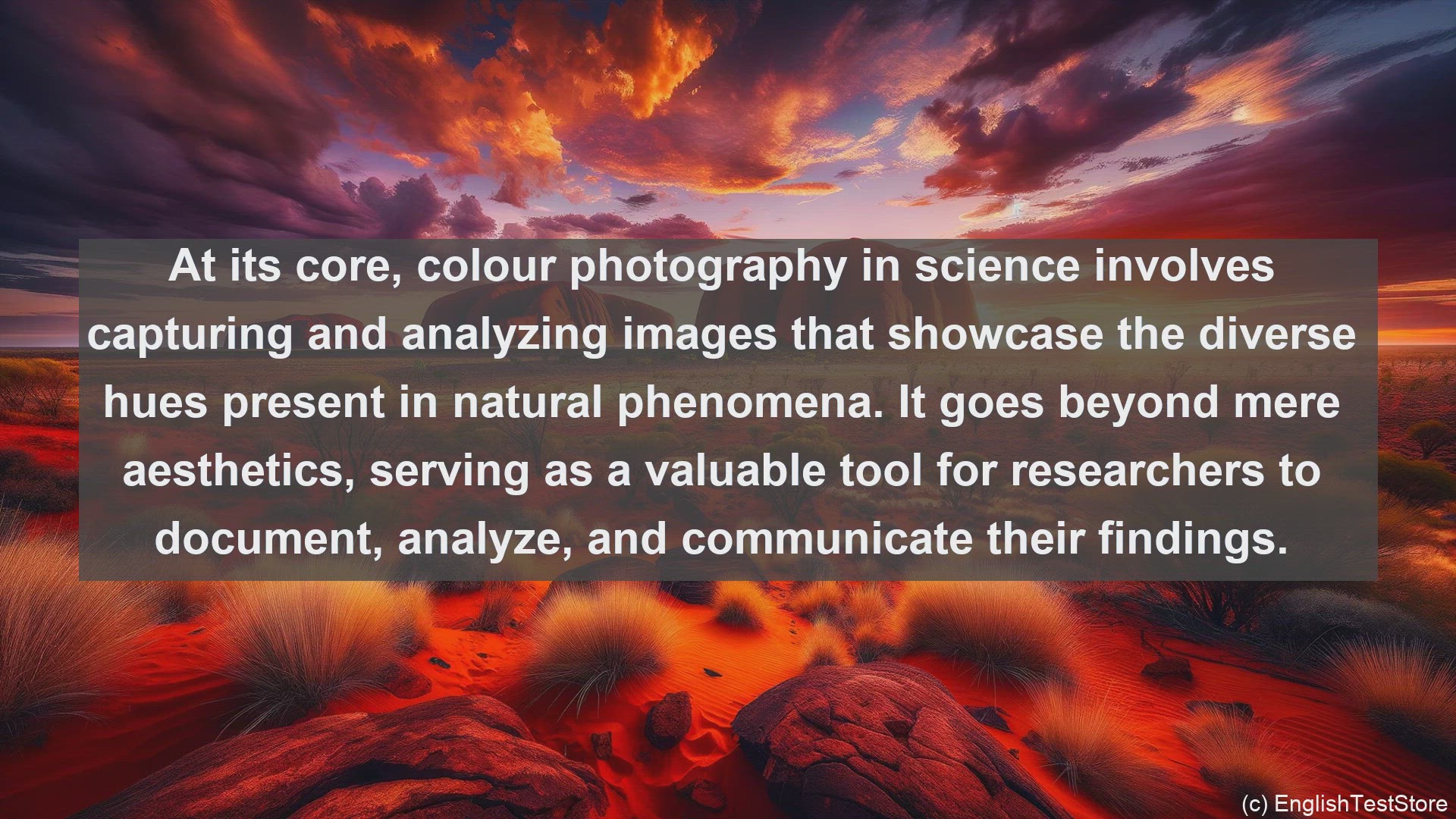 'Video thumbnail for Colour photography in science  definition and examples'