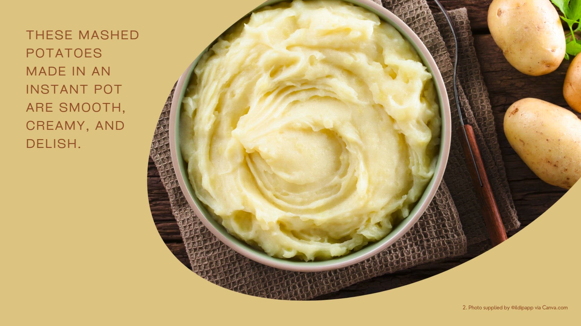 'Video thumbnail for Instant Pot Mashed Potatoes'