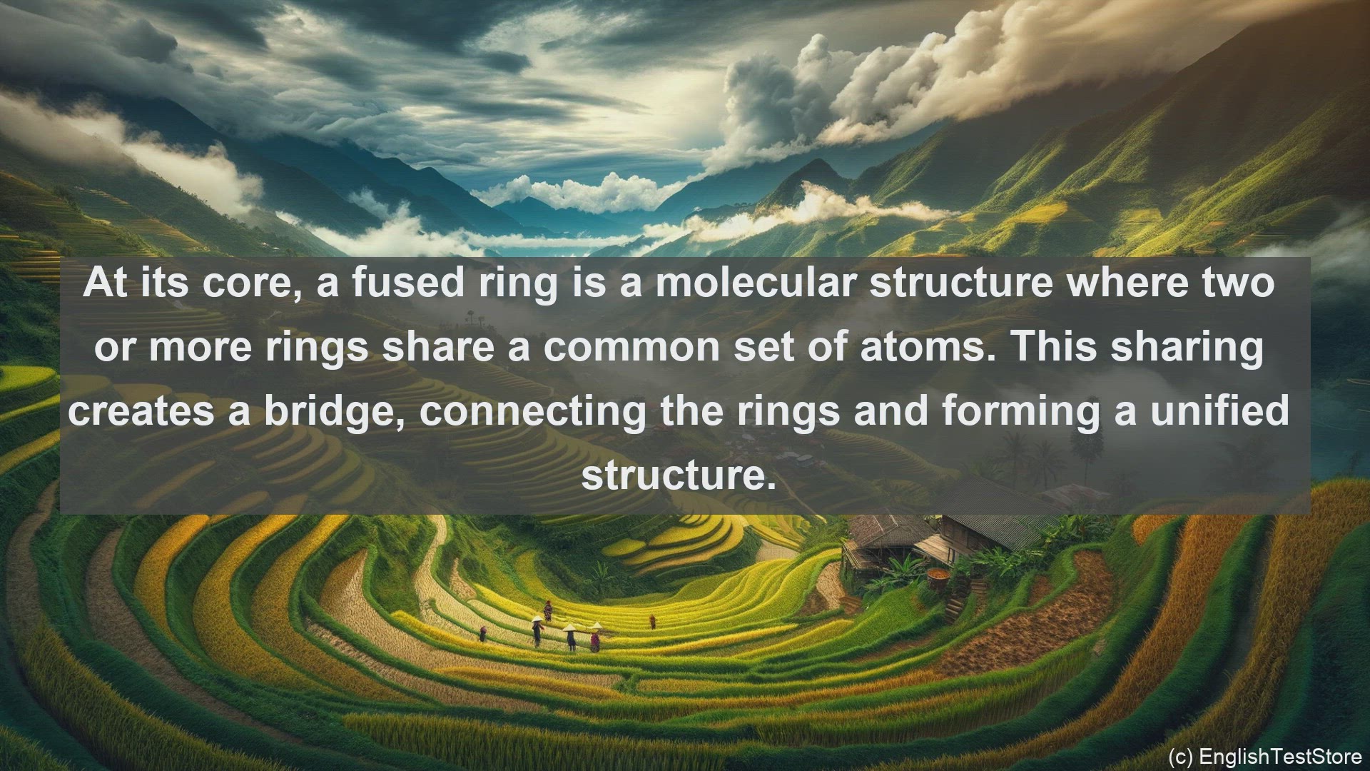 'Video thumbnail for Fused ring in science  definition and examples'