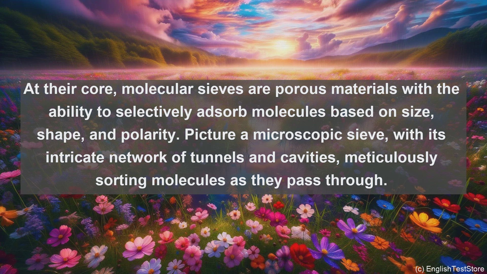 'Video thumbnail for Molecular sieves in science  definition and examples'