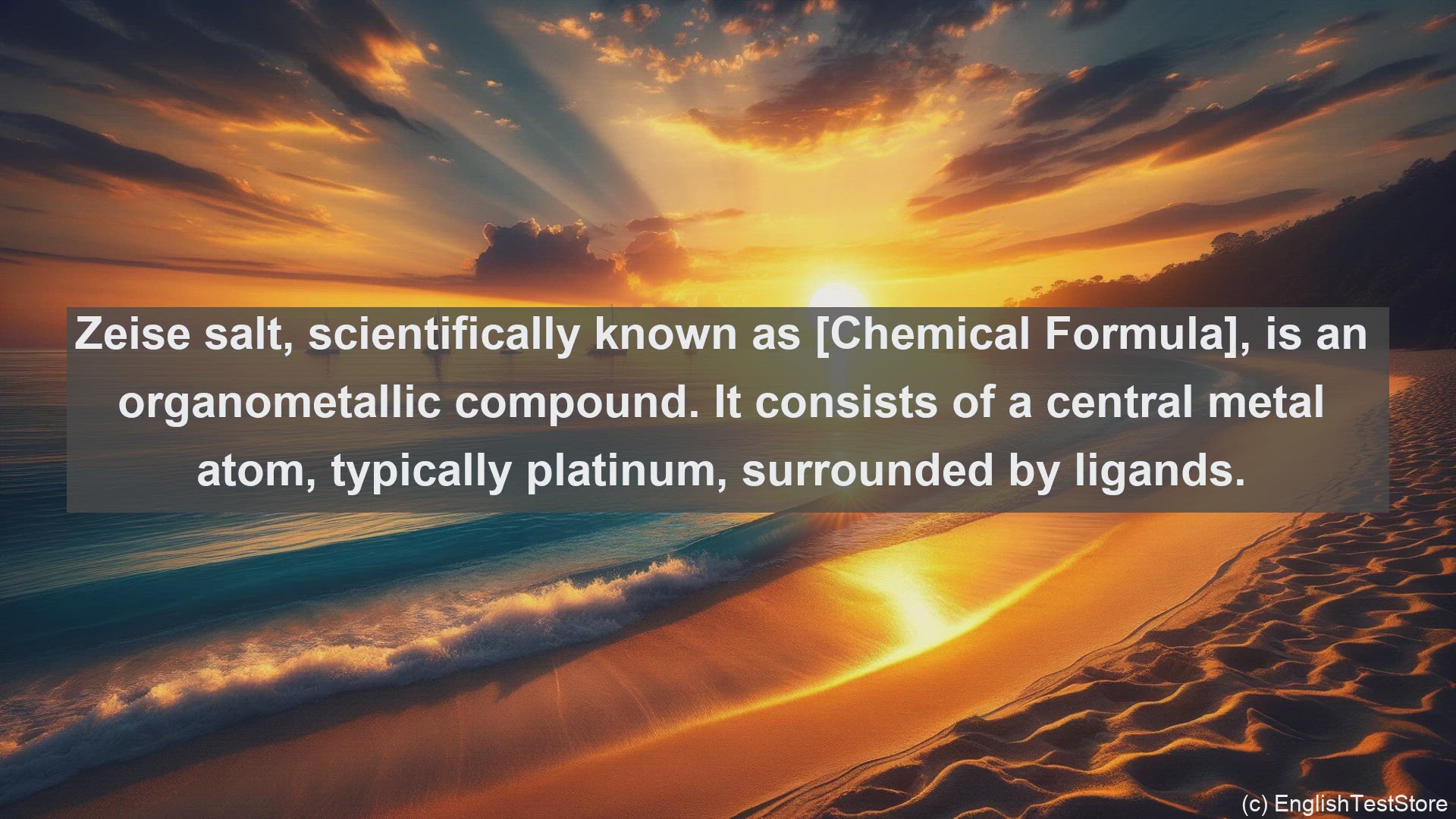 'Video thumbnail for Zeise salt in science  definition and examples'