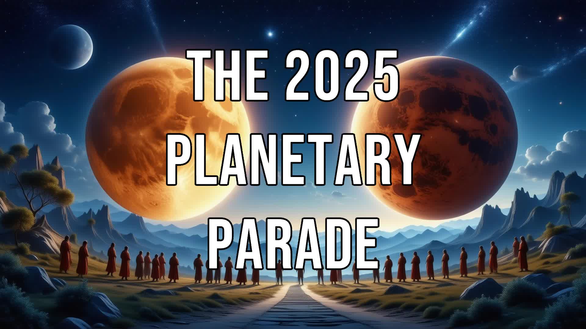 'Video thumbnail for The 2025 Planetary Parade'