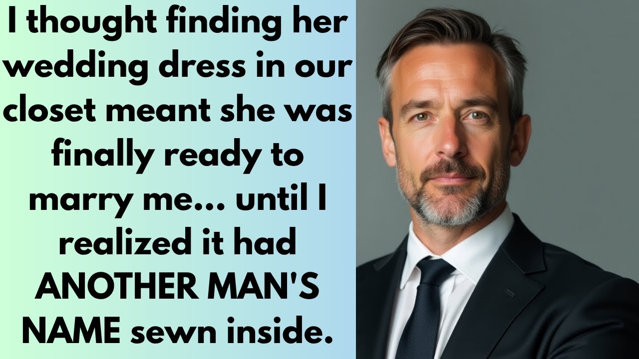 Video thumbnail for My Girlfriend's Secret Wedding Dress Had Another Man's Name Inside