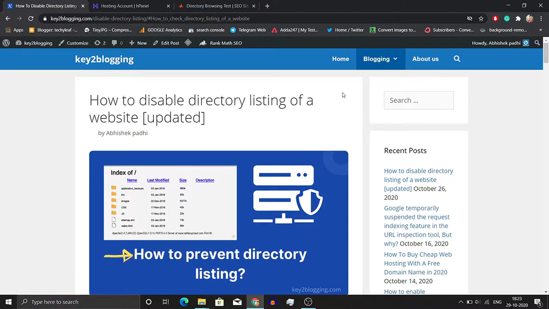 'Video thumbnail for How to disable directory listing in WordPress (Still Works in 2023)'