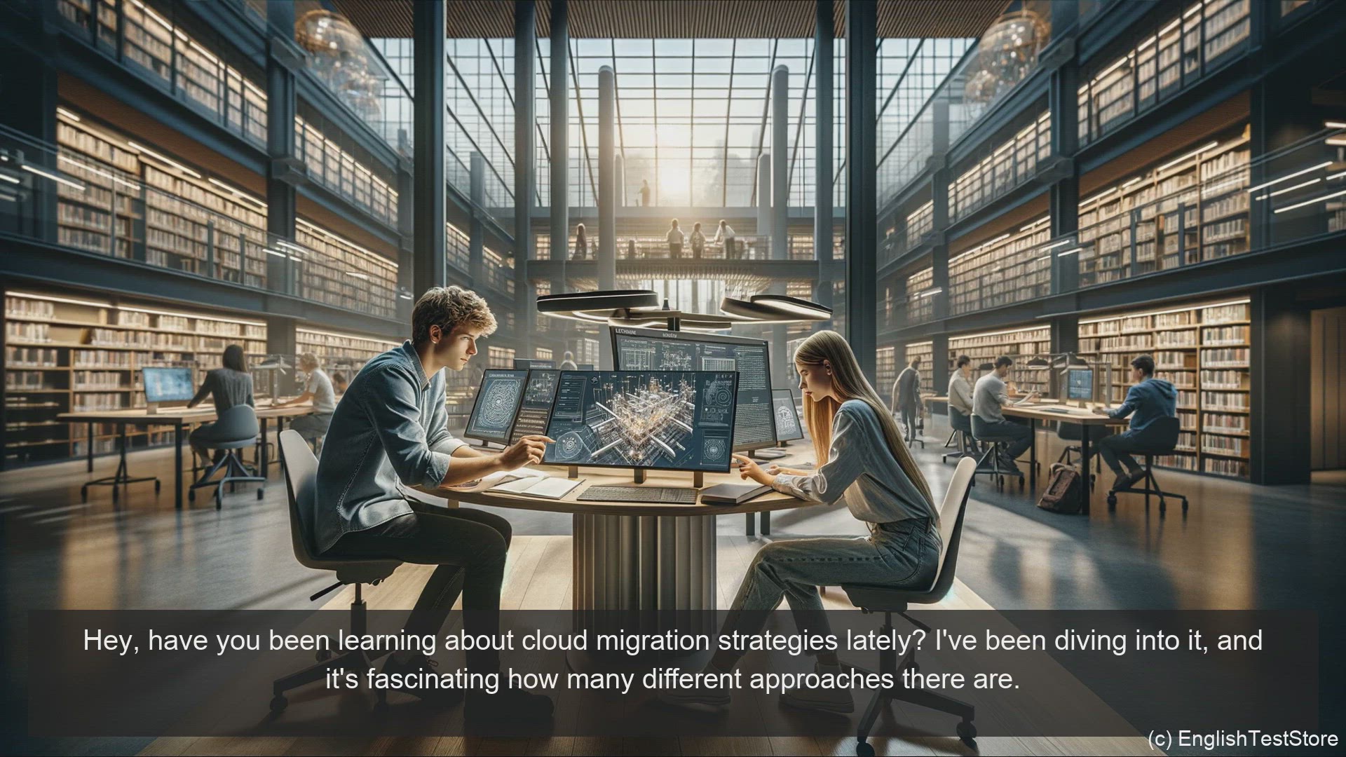 'Video thumbnail for English Conversation for Informatics Engineering: Cloud Migration Strategies'