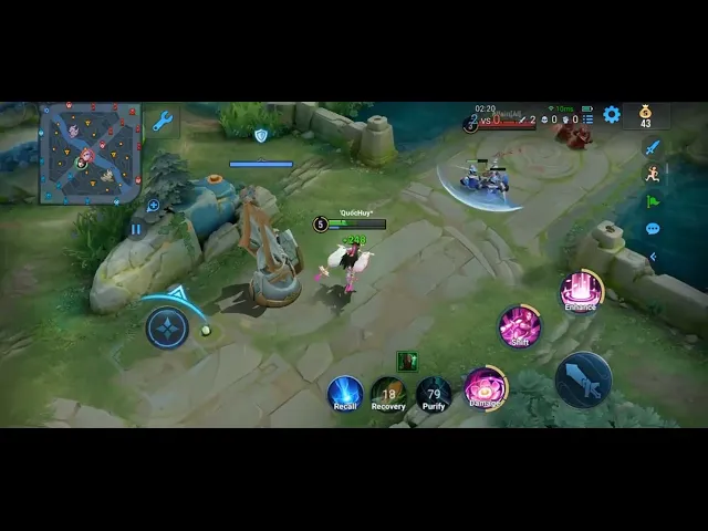 'Video thumbnail for Lauriel vs DiaoChan (Điêu Thuyền) Trong Liên Quân mobile và Honor of King'