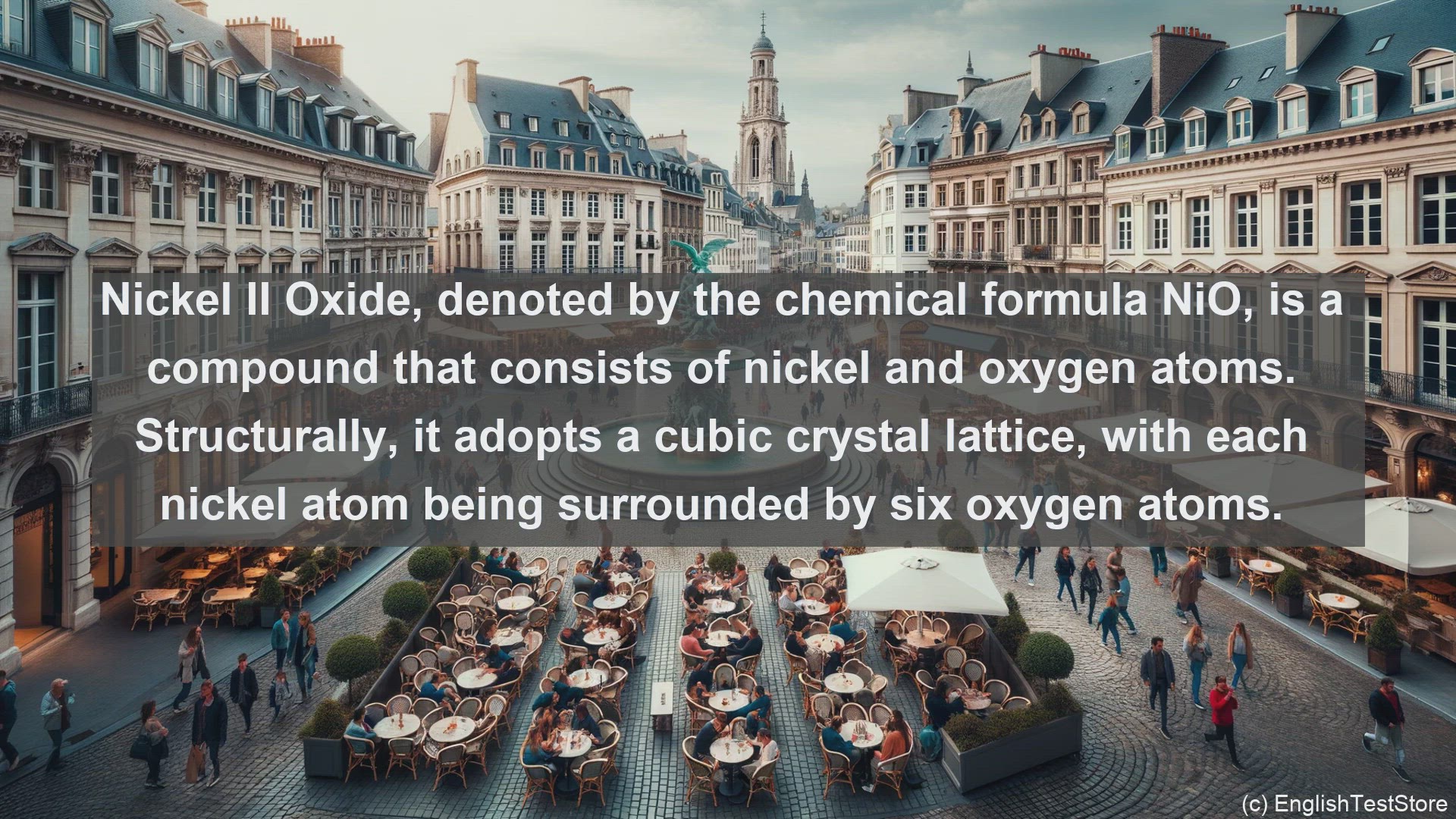 'Video thumbnail for Nickel ii oxide in science  definition and examples'