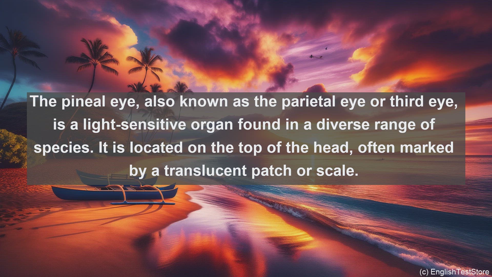 'Video thumbnail for Pineal eye in science  definition and examples'