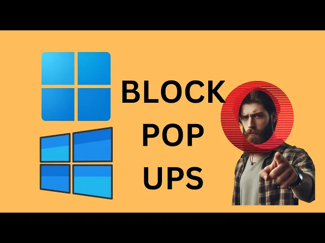 'Video thumbnail for How to Block or Allow Pop ups on Opera in Windows 11 or10 | GearUpWindows Tutorial'