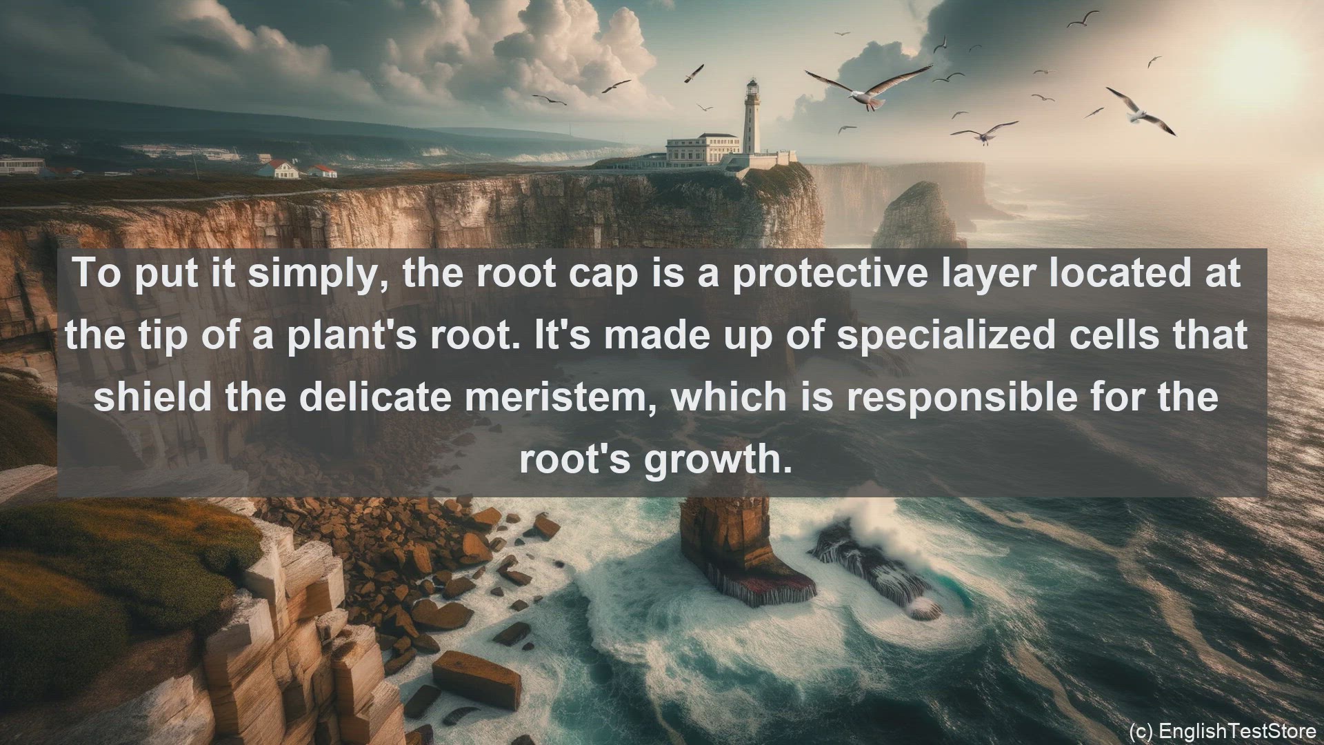 'Video thumbnail for Root cap in science  definition and examples'