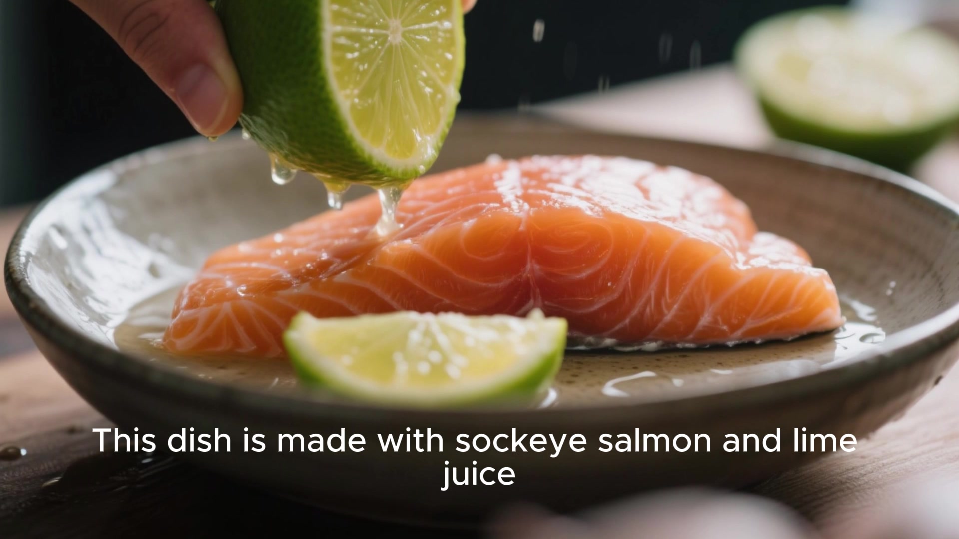 Video thumbnail for Sockeye Salmon Ceviche  The Perfect Summer Refreshment for Seafood Lovers!