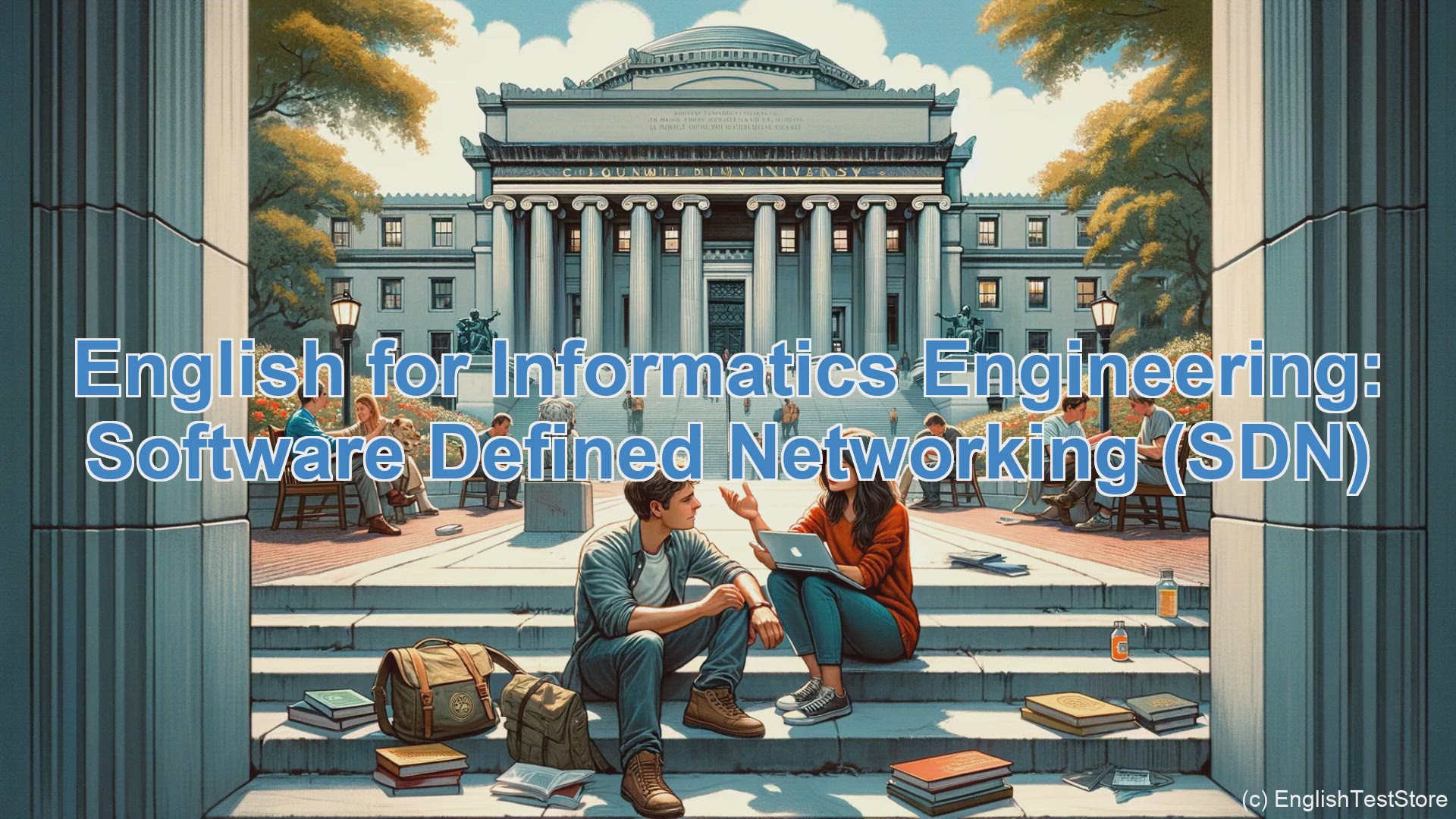 'Video thumbnail for English Conversation for Informatics Engineering: Software Defined Networking (SDN)'
