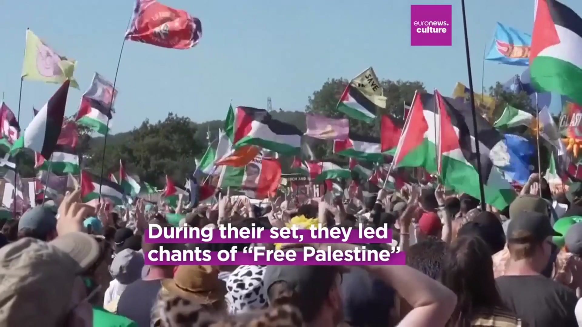 'Video thumbnail for Glastonbury controversy explained: Police investigate Kneecap and Bob Vylan sets'