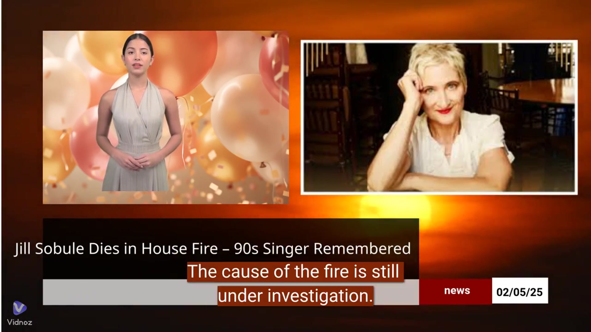 'Video thumbnail for Jill Sobule Dies at 66 in Tragic House Fire | Remembering a 90s Music Icon'