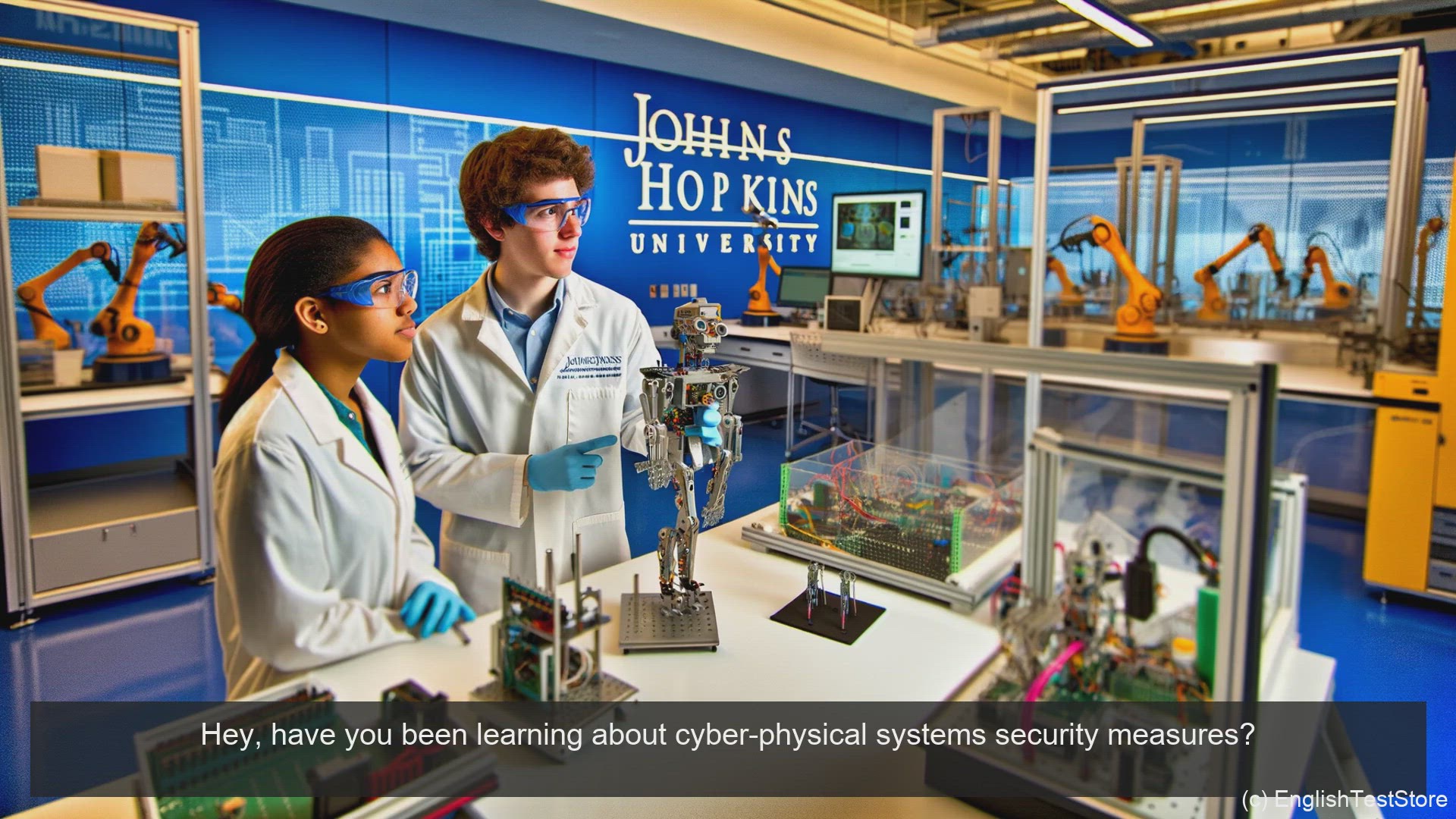 'Video thumbnail for English Conversation for Informatics Engineering: Cyber-Physical Systems Security Measures'
