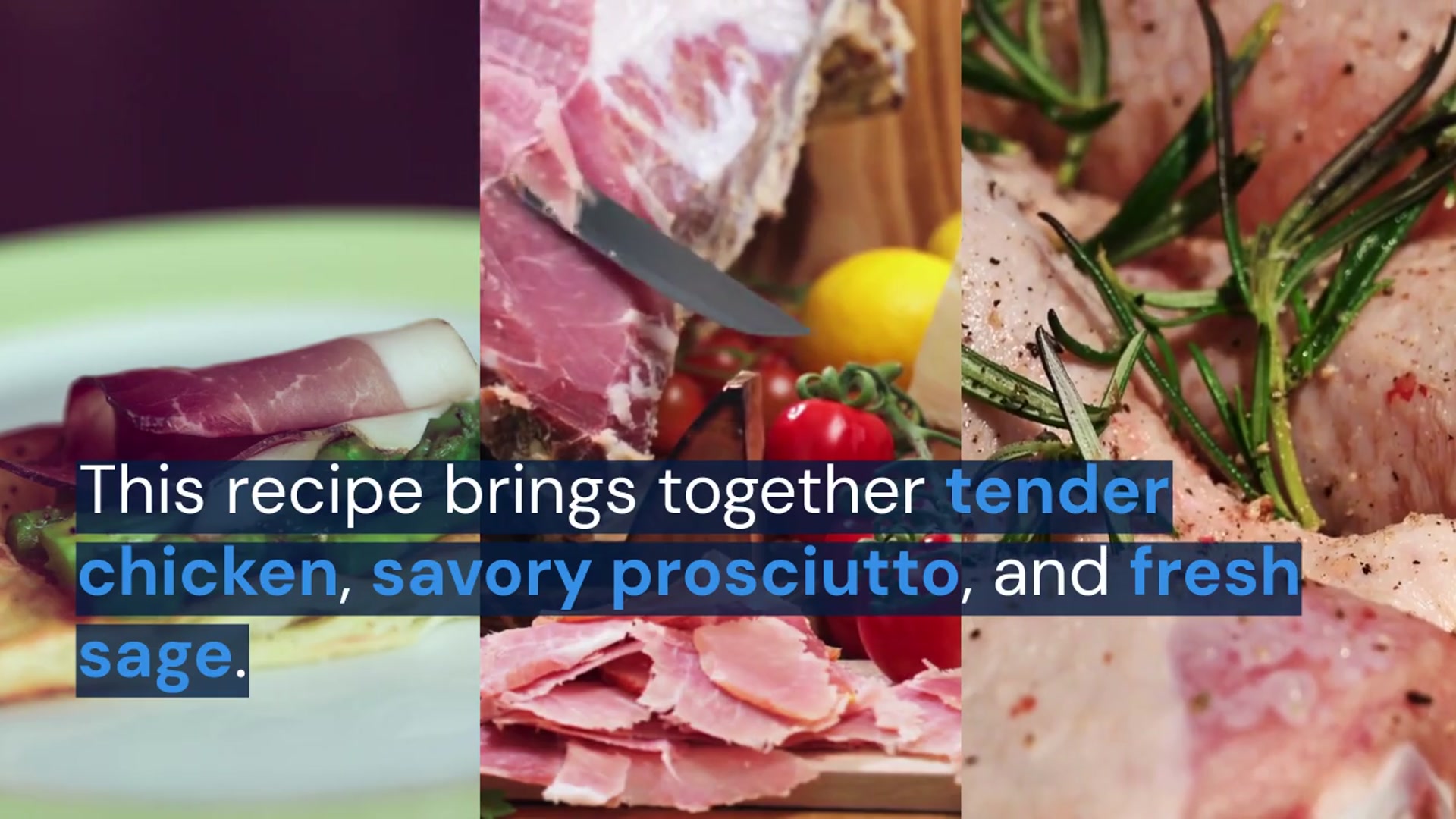 Video thumbnail for Chicken Saltimbocca – Easy & Flavor-Packed Italian Classic!