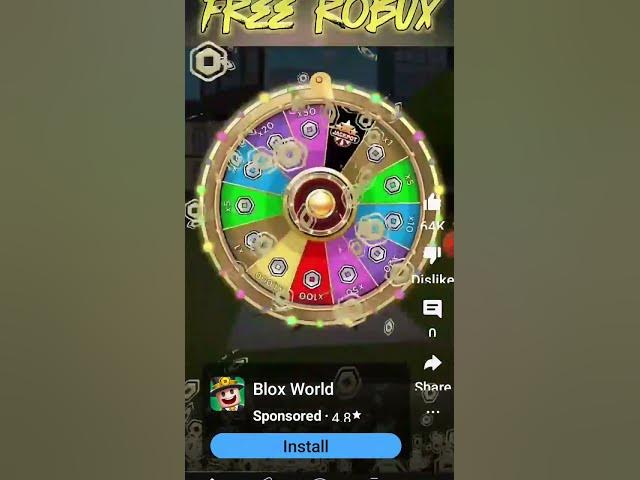 Video thumbnail for Roblox free robux adds will be like