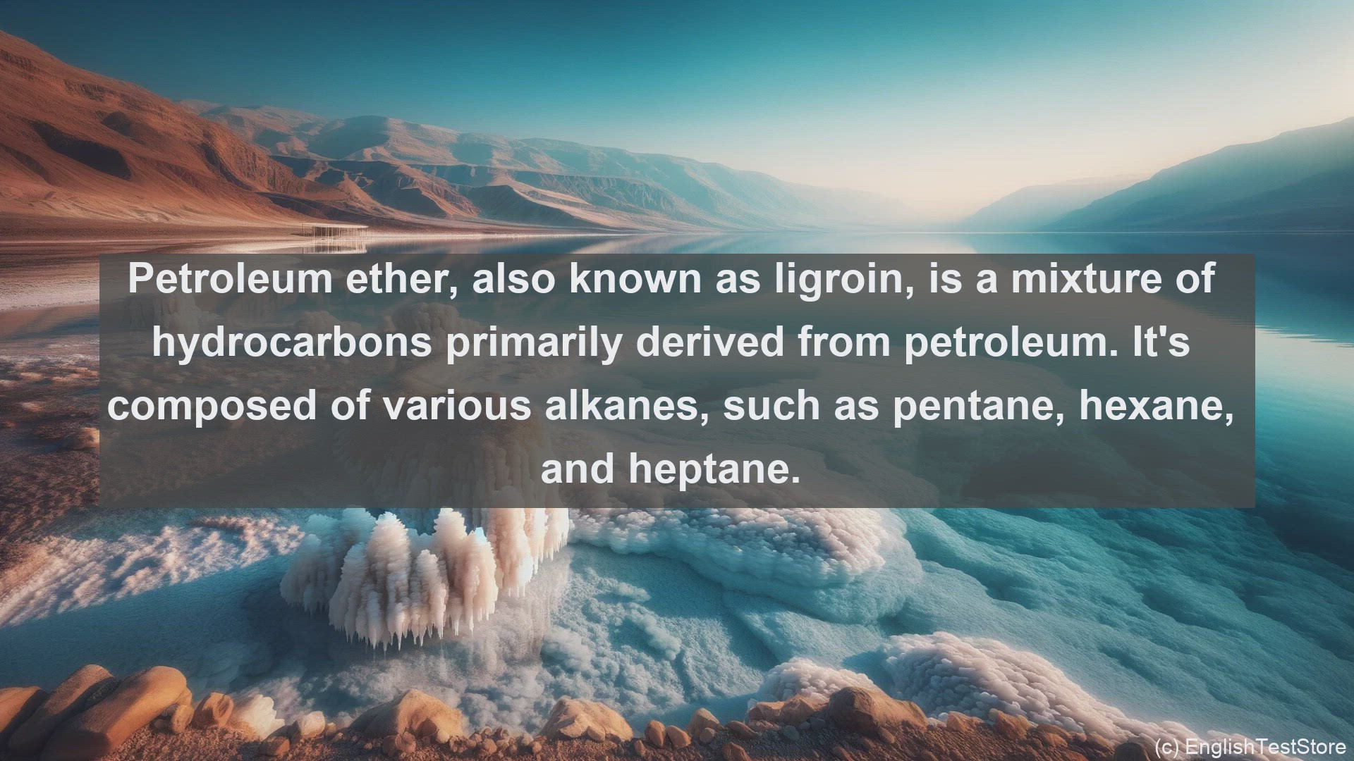 'Video thumbnail for Petroleum ether in science  definition and examples'