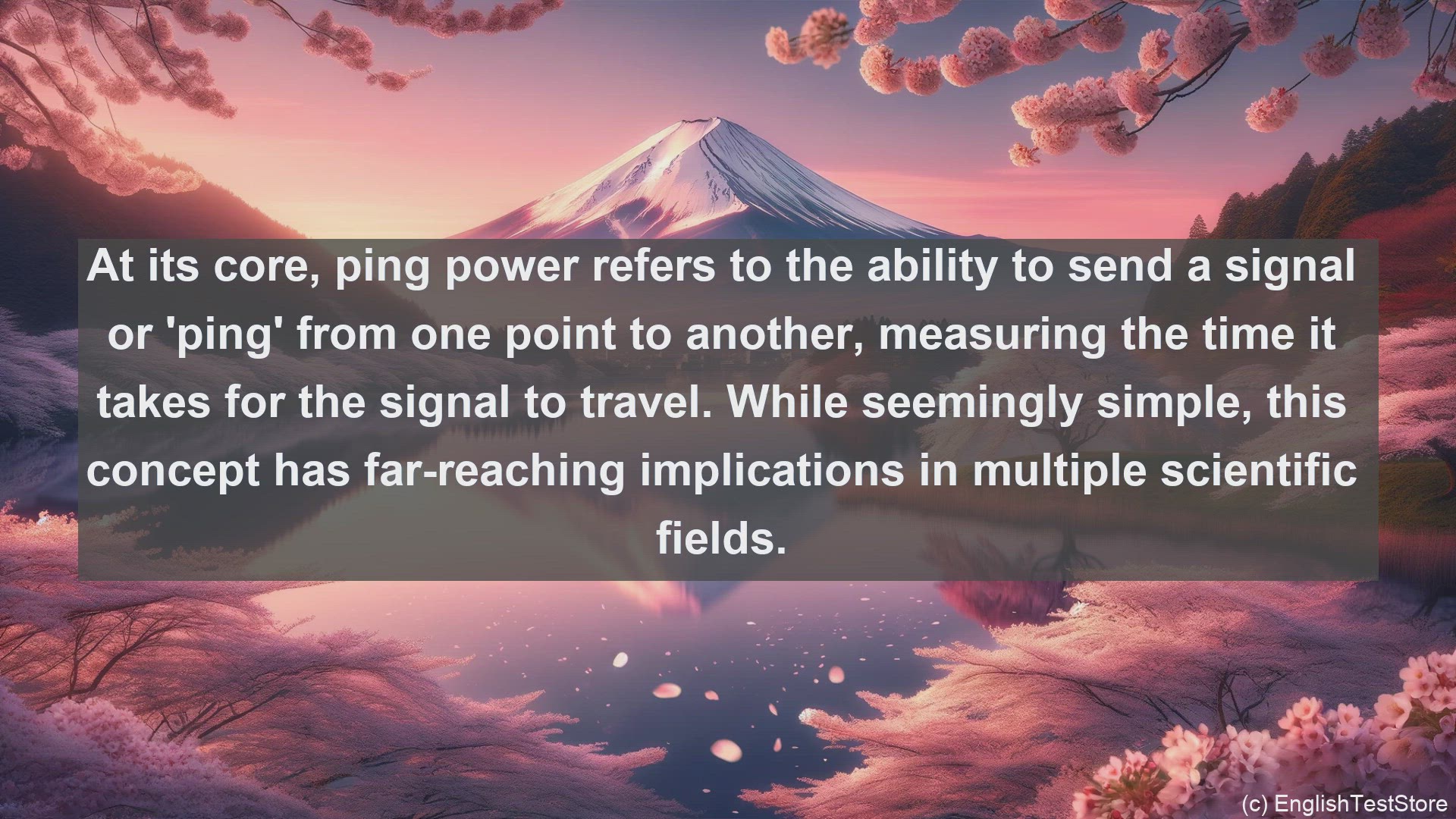 'Video thumbnail for Ping power in science  definition and examples'