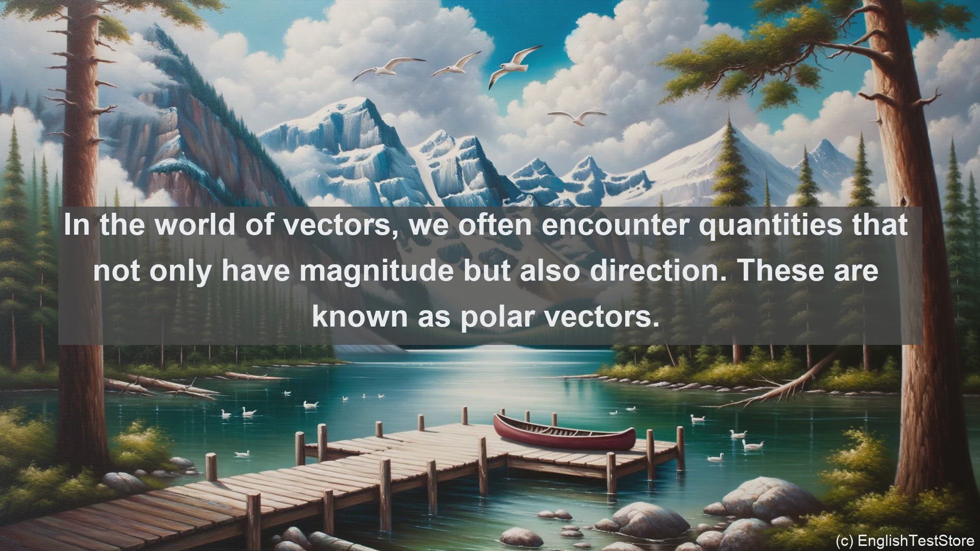 'Video thumbnail for Polar vector in science  definition and examples'