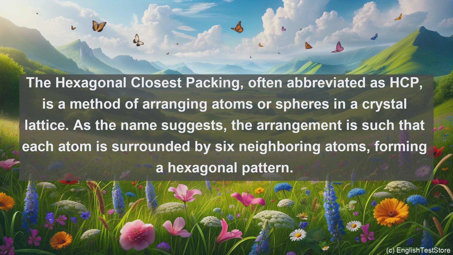 'Video thumbnail for Hexagonal close in science  definition and examples'