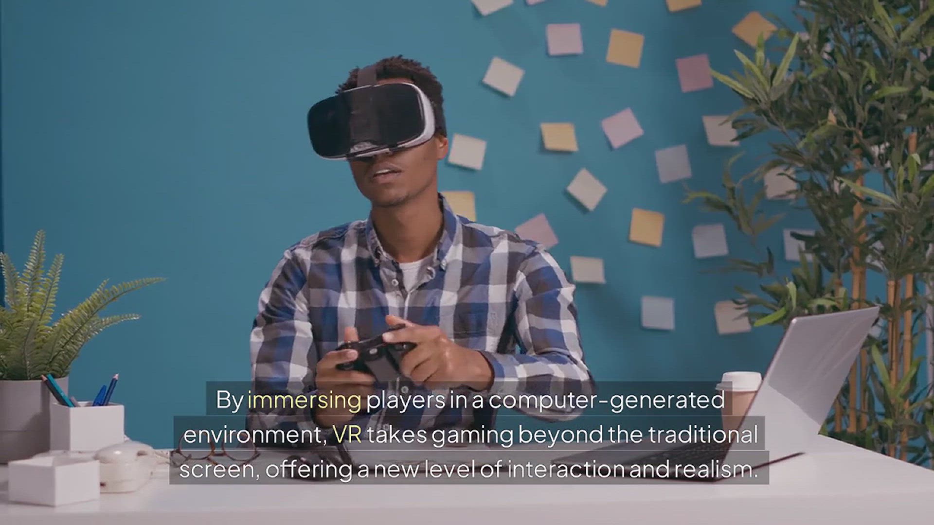 'Video thumbnail for VR Gaming '