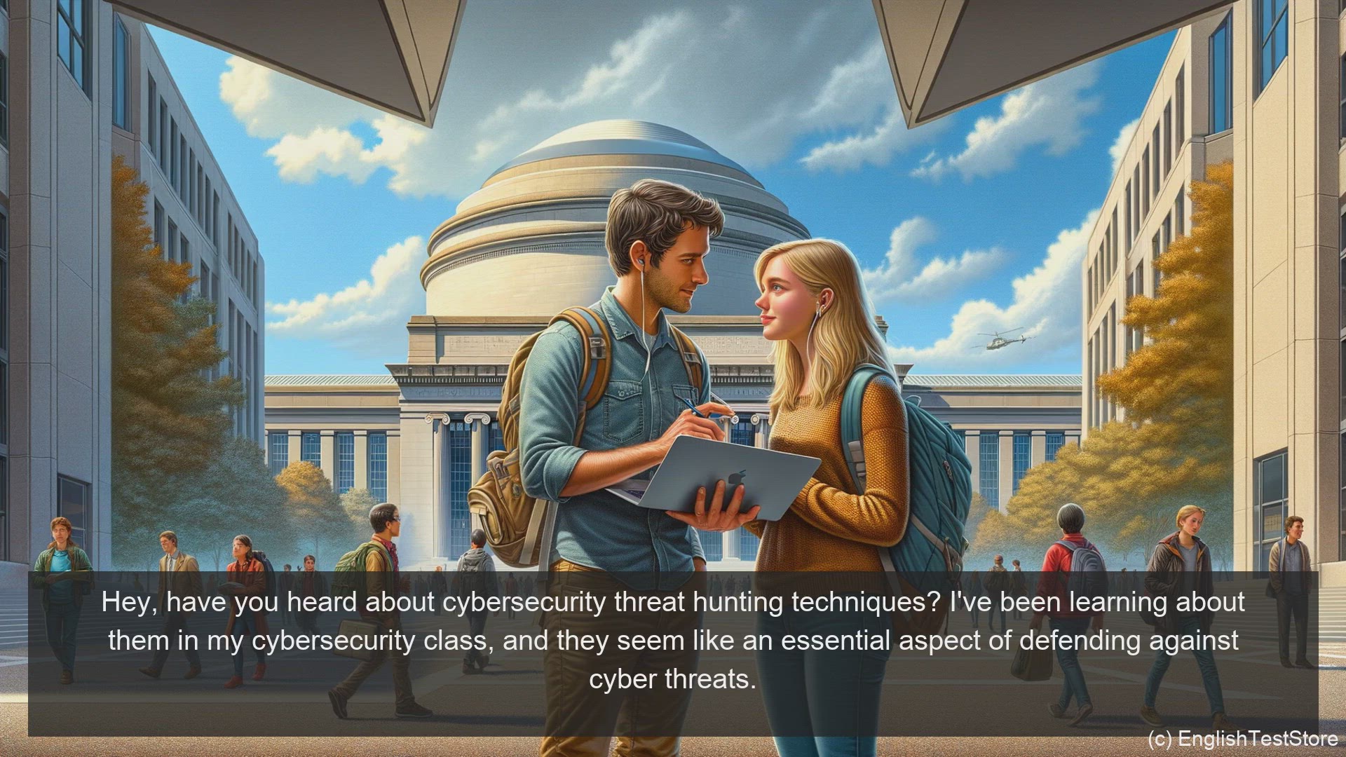 'Video thumbnail for English Conversation for Informatics Engineering: Cybersecurity Threat Hunting Techniques'