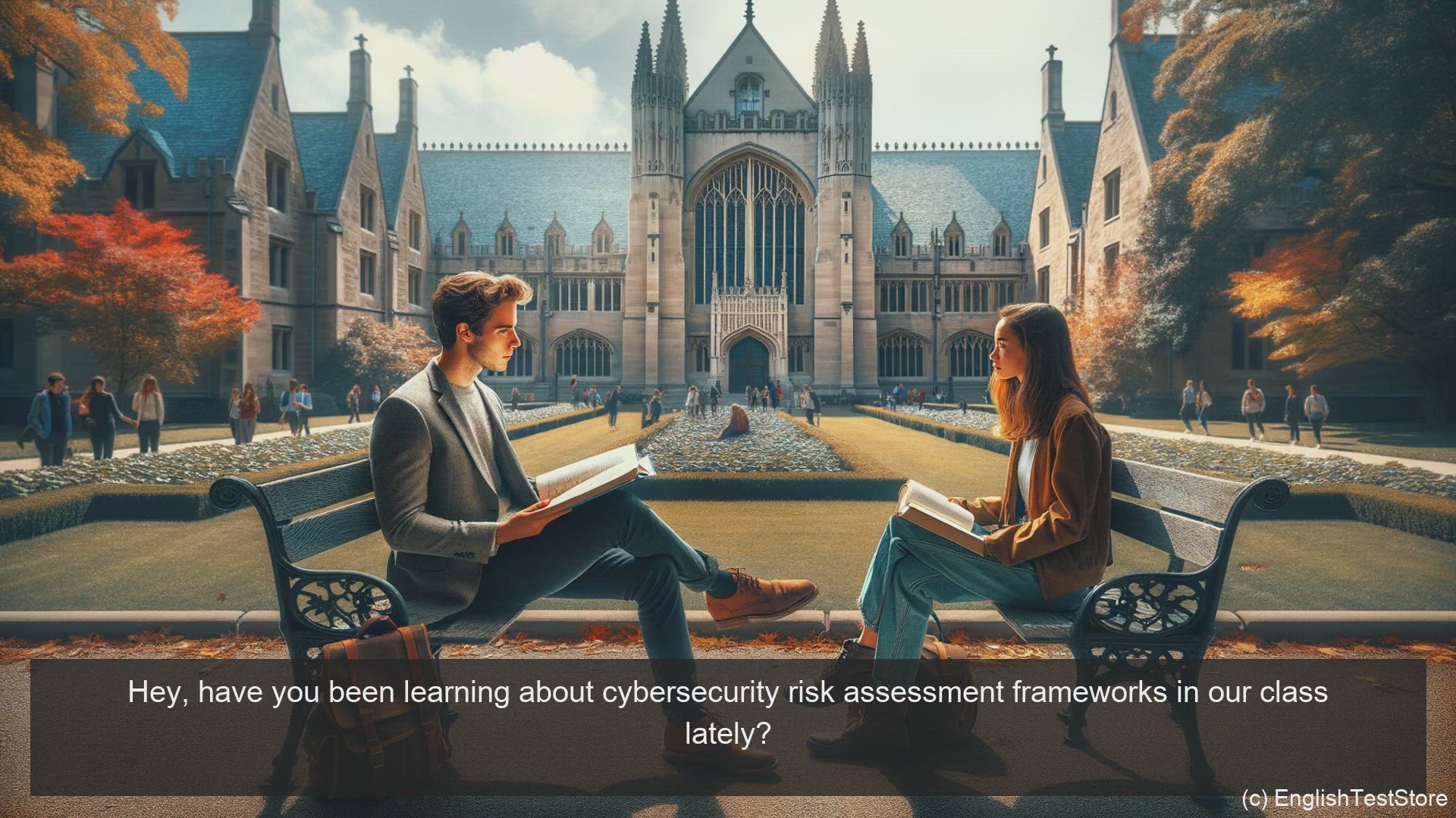 'Video thumbnail for English Conversation for Informatics Engineering: Cybersecurity Risk Assessment Frameworks'