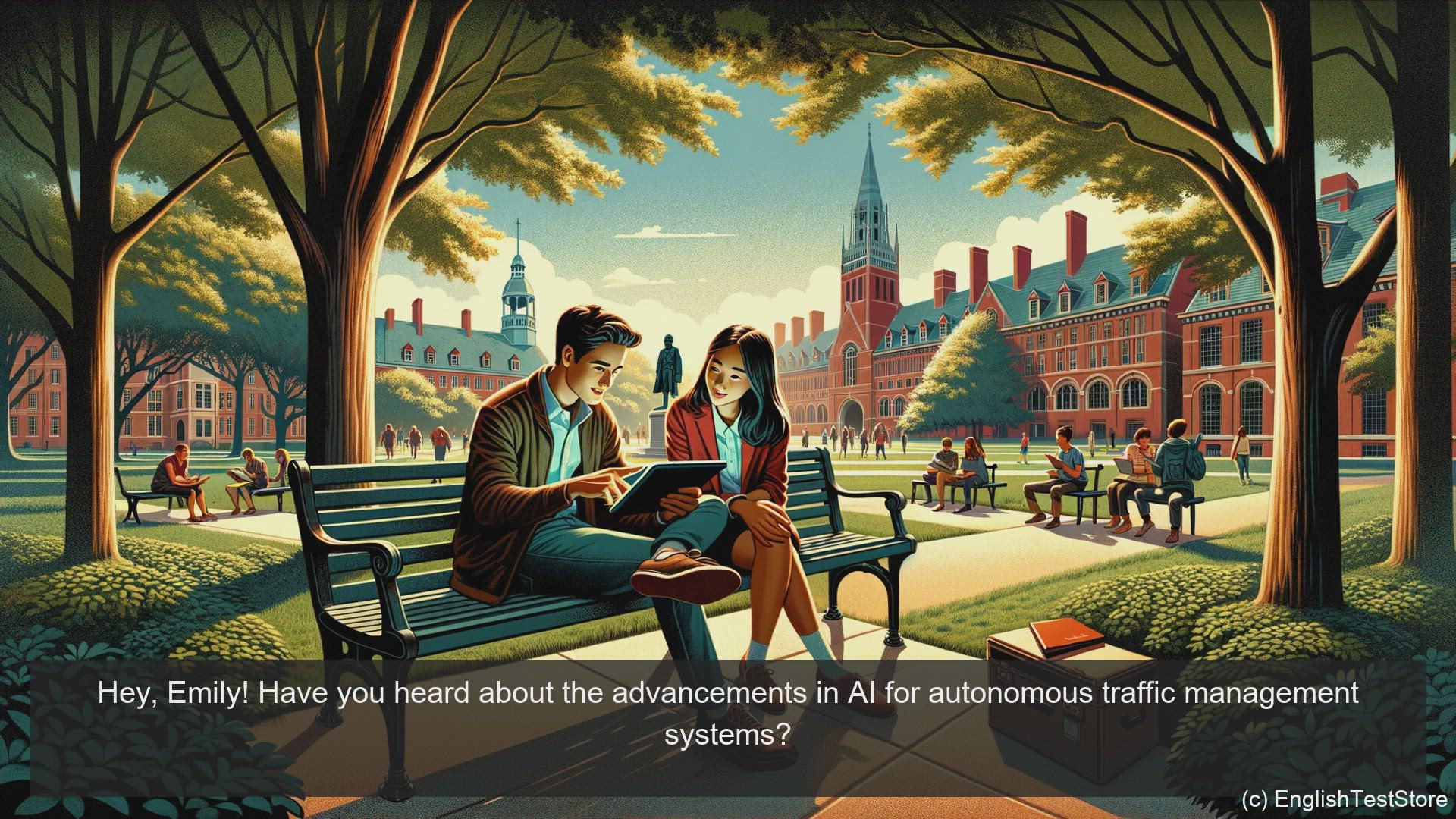 'Video thumbnail for English Conversation for Informatics Engineering: AI in Autonomous Traffic Management Systems'
