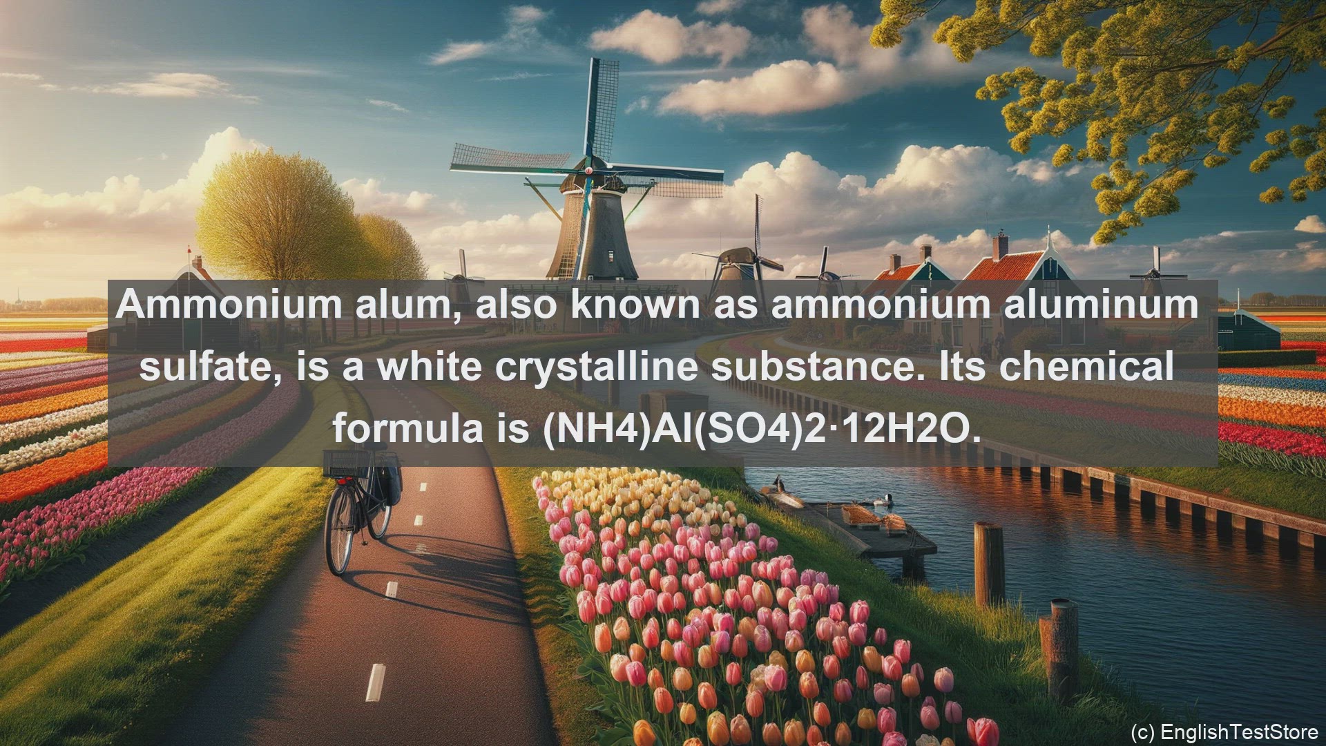 'Video thumbnail for Ammonium alum in science  definition and examples'
