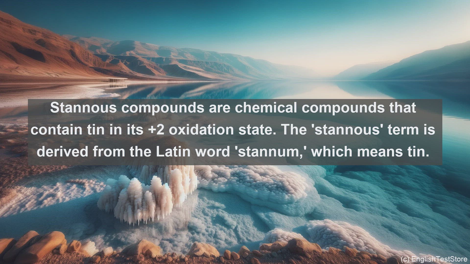 'Video thumbnail for Stannous compounds in science  definition and examples'