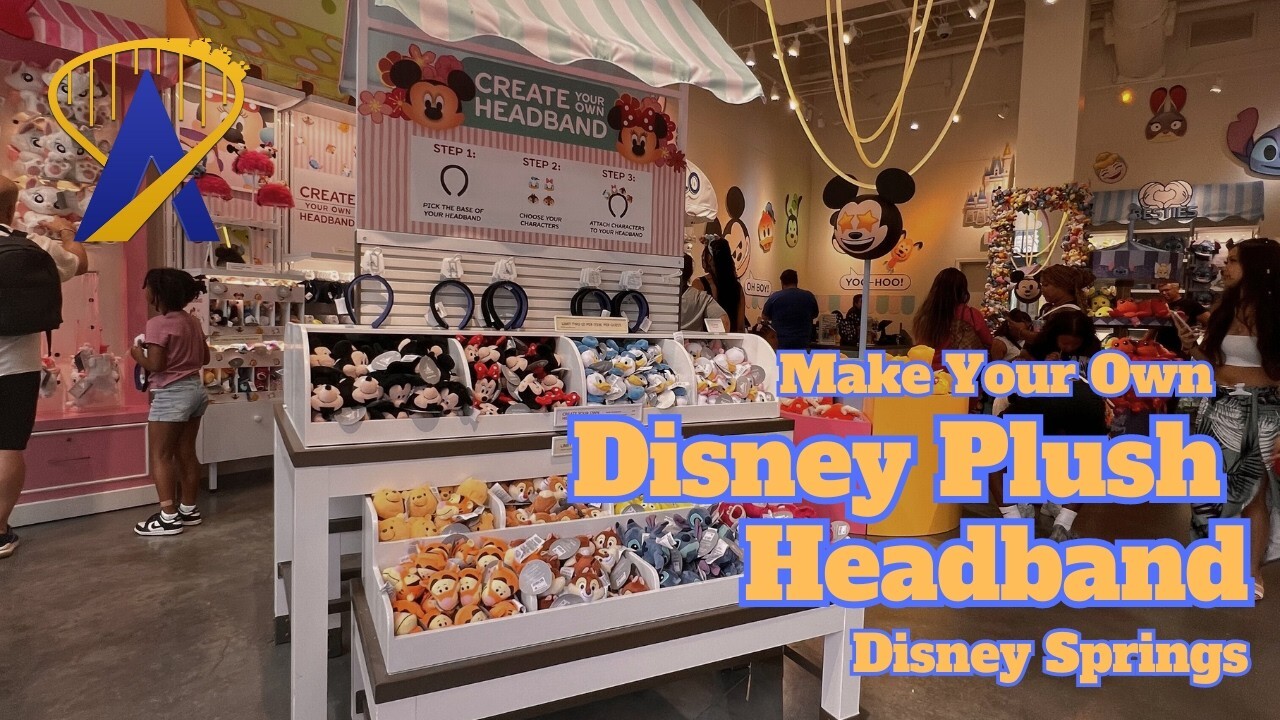 'Video thumbnail for Build Your Own Disney Headband At Ever After In Disney Springs'