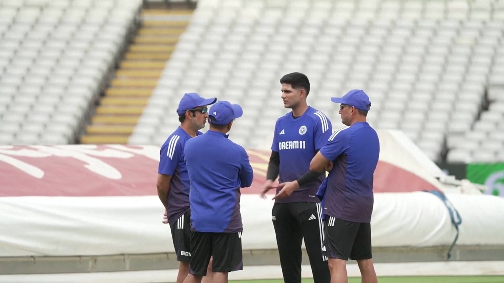 'Video thumbnail for Shubman Gill trains with India ahead of 2nd Test against England'