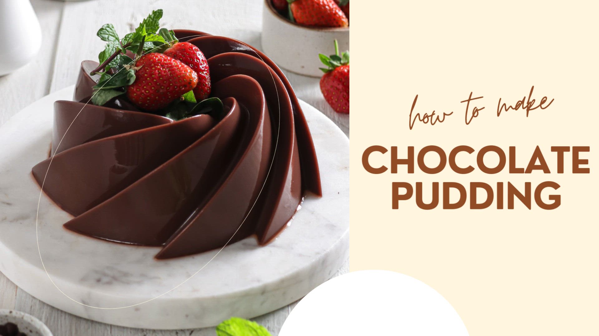 'Video thumbnail for Chocolate Pudding'