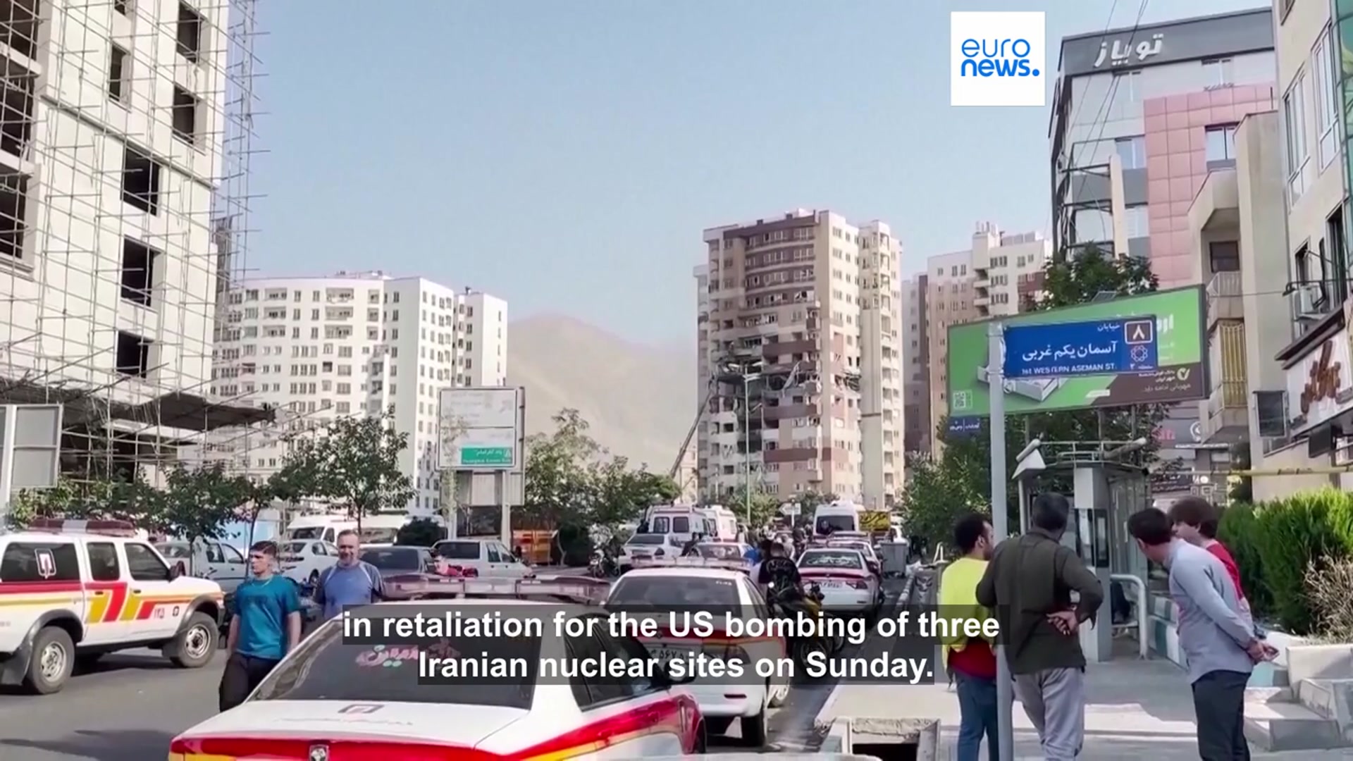 'Video thumbnail for Life returns to normal in Qatar after Iranian missiles fired at US air base at Al Udeid'